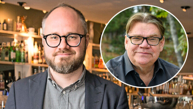 Tuomas Enbusken väite: Timo Soini esitteli itsensä maailmantähdelle tulevana presidenttinä! Tuomas Enbuske ja Timo Soini