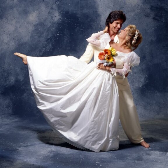 Katherine Kelly Lang ja Ronn Moss näyttelivät pitkään yhdessä Kauniit ja rohkeat -sarjan on-off-paria, Brookea ja Ridgeä. katherine kelly lang, Ronn Moss
