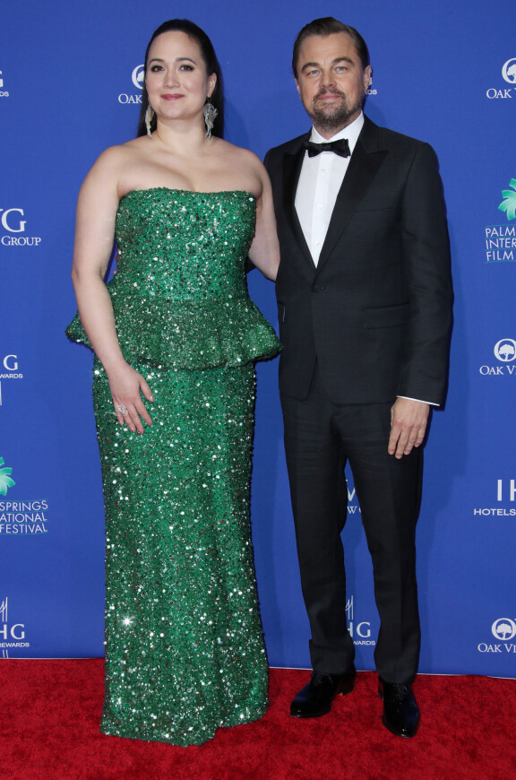 Leonardo DiCaprio poseerasi yhdessä Killers Of The Flower Moon -elokuvaa tähdittäneen Lily Gladstonen kanssa.