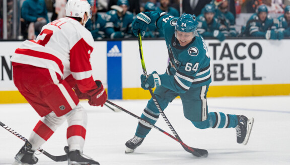 NHL-konkarihyökkääjä Mikael Granlund pelaa kelpo kautta San Jose Sharksissa.