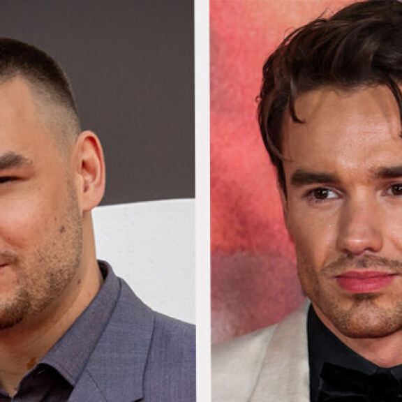 Vasemmalla Liam lokakuussa 2021, oikealla maaliskuussa 2023. Liam Payne