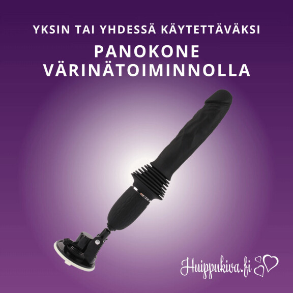 ”On kyllä kova kone” – tekniikka jyllää nyt myös seksileluissa!