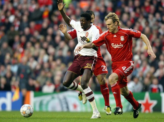 Sami Hyypiä lukeutuu Liverpool FC:n seuralegendoihin. Varmaotteista suomalaistopparia pidetään seurassa yhä suuressa arvossa.