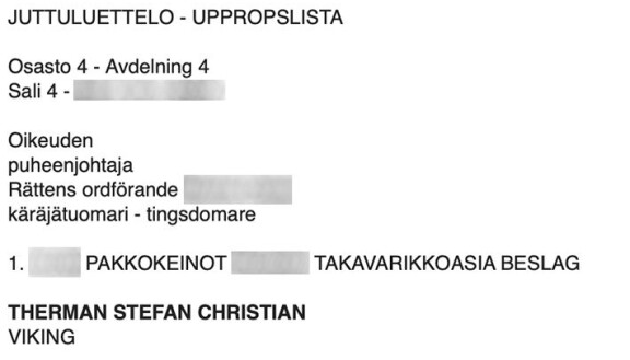 Stefun kirjanpito on takavarikoitu poliisin toimesta.
