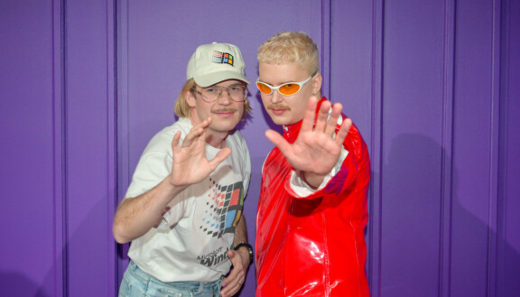 Kuvassa Windows95manilla on vaikeuksia tunnistaa kappaleita.