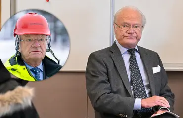 Tällaisena et ole varmasti nähnyt Ruotsin kuningasta aiemmin - Kaarle Kustaa loistaa työukkona