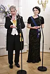 Sauli ja Jenni edustivat viimeisissä isännöimissään Linnan juhlissaan elegantteina.