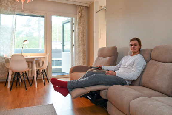 Leevi esitteli viime syksynä kajaanilaisen poikamiesboksinsa Seiskalle.