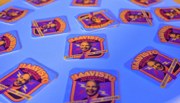 Pekka Haaviston vaalivalvojaisissa karut tarjoilut