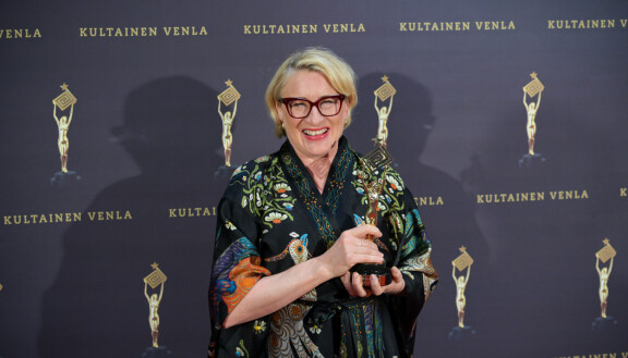 Elämäni biisi -juontaja Katja Ståhl voitti vuoden 2023 Kultaisen Venlan parhaana juontajana.