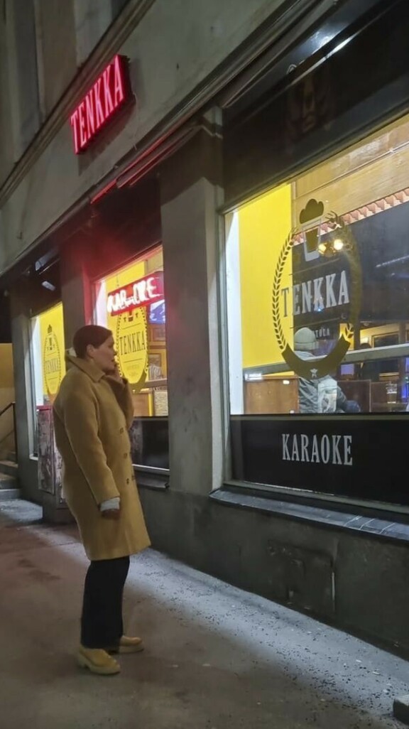 Tiina Lymin haahuilu herätti huomiota – kuva