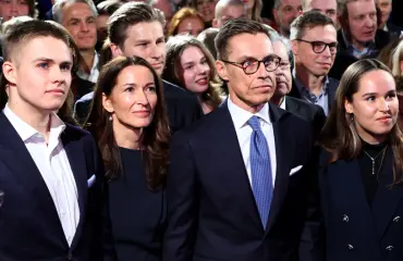 Harvinainen kuva: Tässä on koko presidenttiperhe!