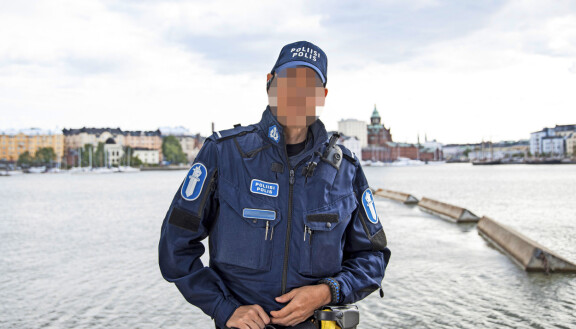 Arkistokuva ex-poliisista.