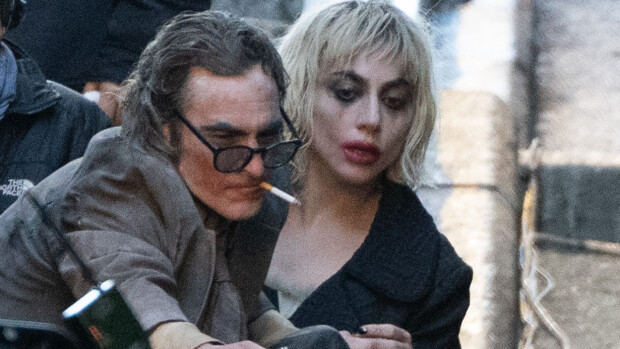 Uudet kuvat julki − tältä Lady Gaga ja Joaquin Phoenix näyttävät Jokerin jatko-osassa