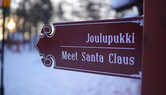 Rovaniemellä tavataan joulupukki Maailman kauneimmat junareitit