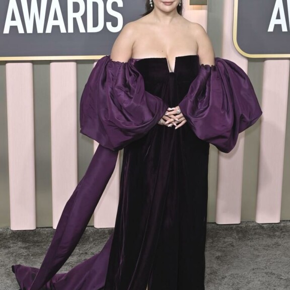 Selena Gomez näyttäytyi Golden Globe-juhlissa tammikuussa. Selena Gomez näyttäytyi Golden Globe-juhlissa tammikuussa.