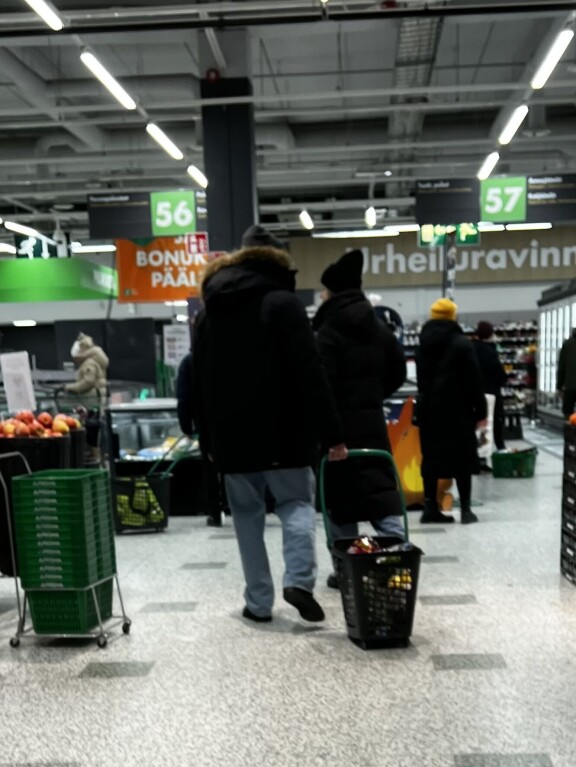 Anssi ja Pernilla kävivät taannoin yhdessä ostoksilla.