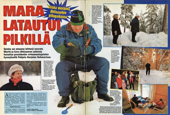Mara rentoutui pilkillä ystävänsä seurassa, mutta kalaonni ei ollut presidentti Kekkosen veroinen.