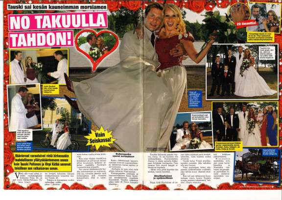 Tauski erosi vaimostaan 2003, ja jo samana vuonna hän meni naimisiin Virpin kanssa.