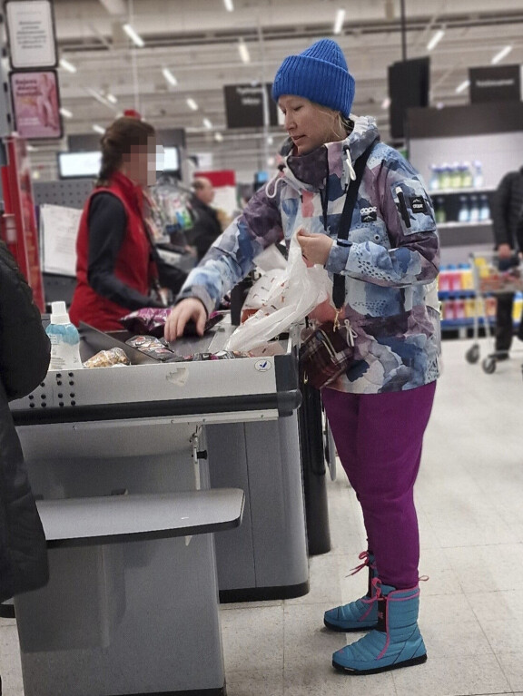 Inka Heneliuksen talvityyli käänsi katseita – kuva