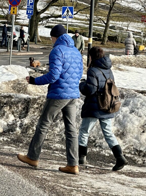 Mariskalla oli komeat saappaat.