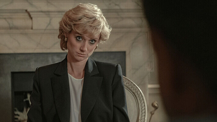 Elizabeth Debicki näyttelee The Crownissa prinsessa Dianaa. The Crown