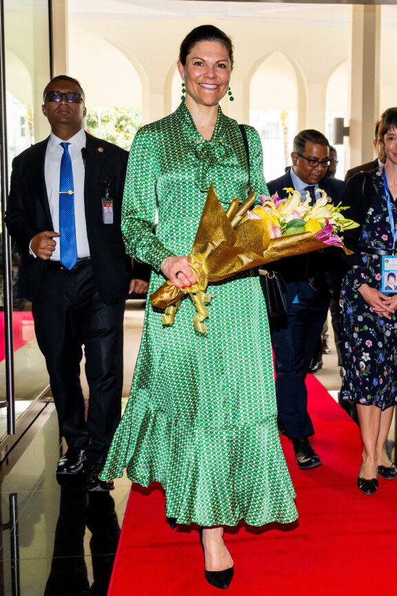 Kruununprinsessa saapui Bangladeshiin maanantaina.