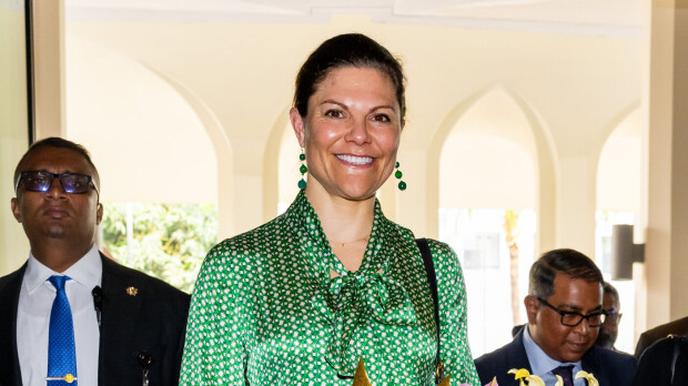 Tällaisena et ole nähnyt prinsessa Victoriaa! Suloinen kuva söpöläisen kanssa