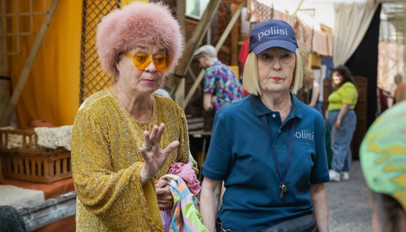 Marja Packalén ja Leena esittävät Prinsessa Pikkiriikissä sisaruksia.