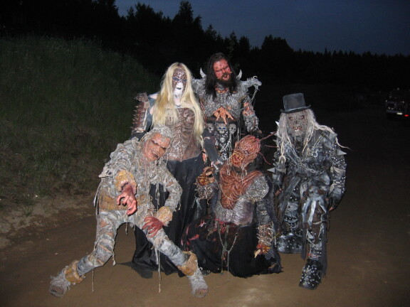 Vuosien varrella Lordin kokoonpano on muuttunut rajusti. Kuva vuodelta 2004.