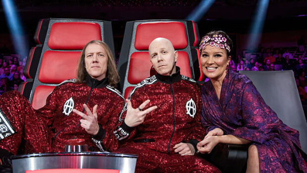 The Voice of Finlandin apuvalmentajat paljastettiin – Apulannalla yllättävä valinta Sipe Santapukki, Toni Wirtanen, Arja Koriseva.