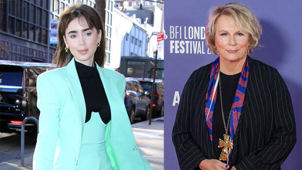 Emily in Paris -tähti Lily Collins yllättää uudella aluevaltauksella: juontaa muumipodcastia Lily Collins, Jennifer Saunders