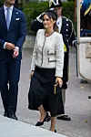 Näin prinsessa Sofia stailasi Andiatan jakun asukokonaisuuteensa.
