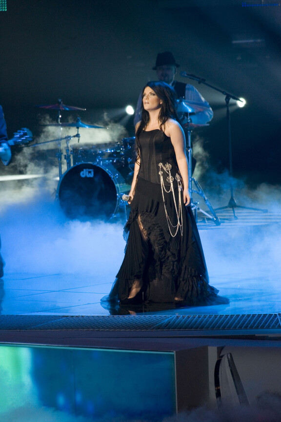 Hanna Pakarinen edusti Suomea Euroviisujen kotikisoissa vuonna 2007.