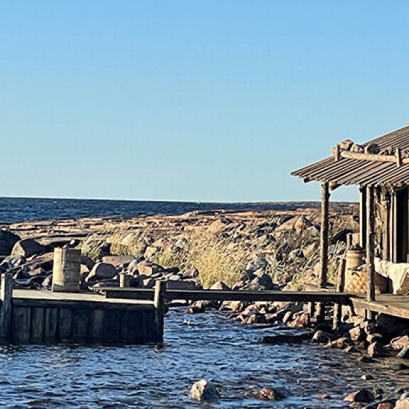 Maijan verkkovaja Ahvenanmaalla. Myrskyluodon Maija