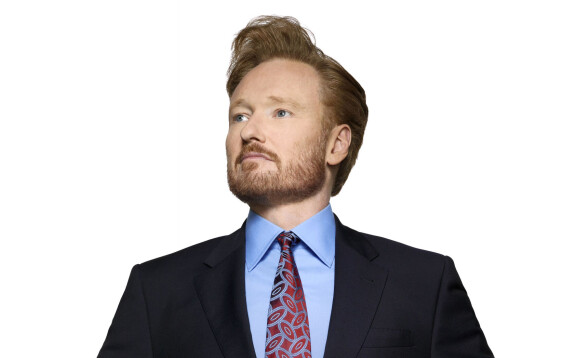 Conan O'Brien aloitti nimikko-ohjelmansa parrakkaana marraskuussa 2010.