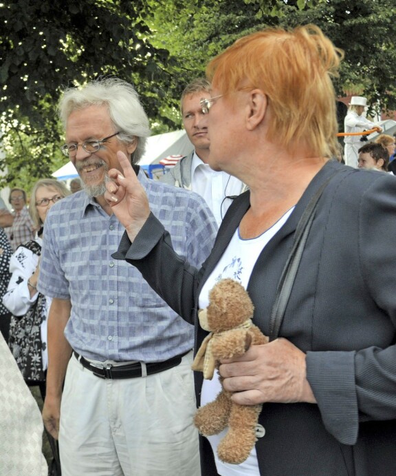 Pentti Arajärvi ja Tarja Halonen
