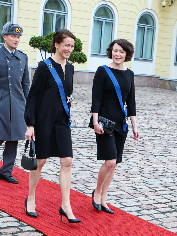 Suzannen ja Jennin tyylien ero näkyi kenties jo Alexander Stubbin virkaanastujaisissa.
