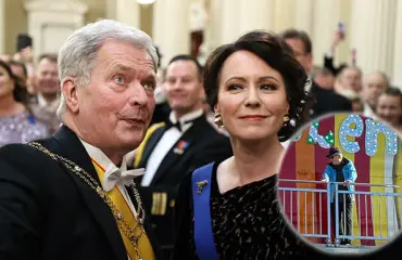 Sauli Niinistö huvitteli Linnanmäellä - katso kuvat!