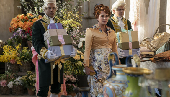 Lady Portia Featherington (Polly Walker) pelasti nahkansa toisen kauden lopussa. Bridgerton