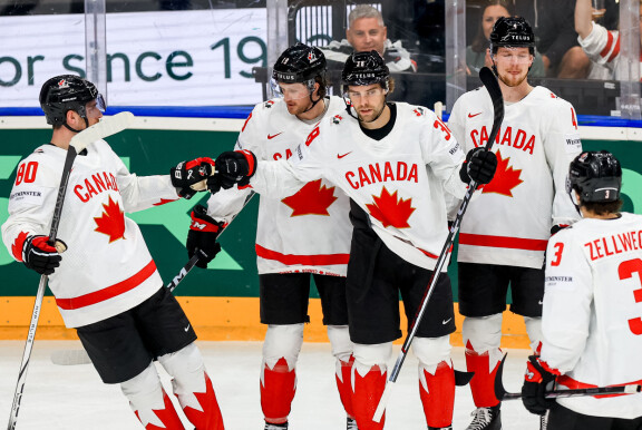 Team Canadan NHL-sankarit ovat olleet väkevässä vireessä MM-kisoissa.
