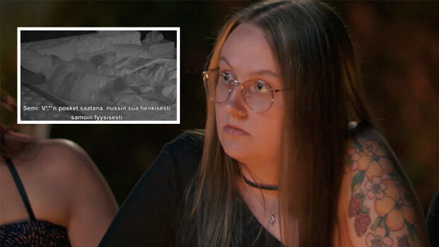 TIS-Julia mykistyy iltanuotiolla - sortuuko Semi-rakas pettämään? Temptation Island Suomi julia ja semi