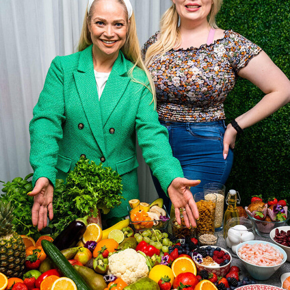 Pippa Laukka laati Elena Vikströmille terveellisen ruokavalion. R