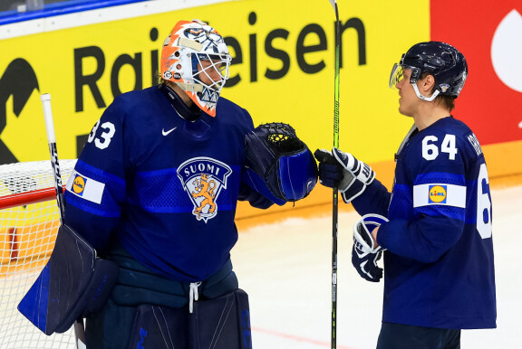 Emil Larmi torjui vakuuttavasti Tanska-ottelussa. Saako lahtelainen jatkaa Sveitsiä vastaan?