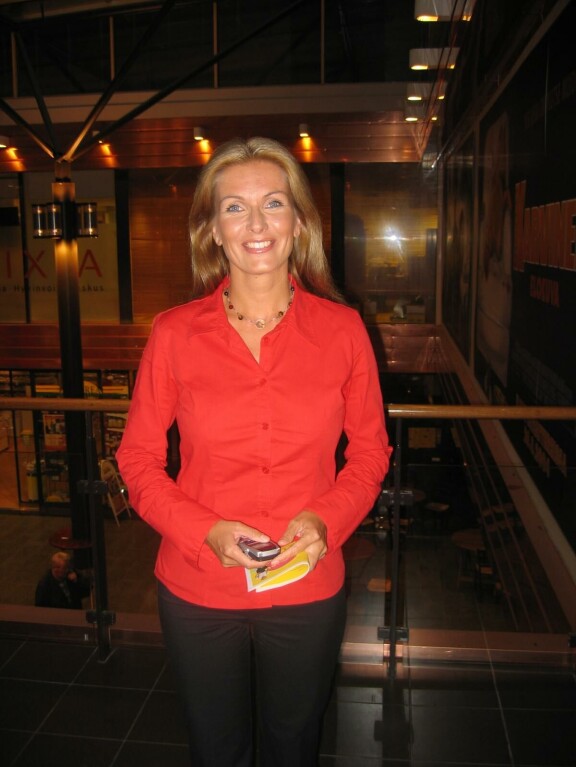 Tanja Karpela kuvattuna vuonna 2017.