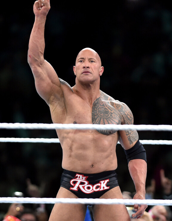 The Rock teki hiljattain paluun showpainikehään.