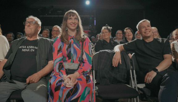 Maria ei ollut katsomassa paikan päällä stand up -esitystä Tourettesta.