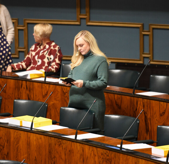 Vuoden 2021 otoksessa ei pelata tietsikalla vaan paiskitaan hiki hatussa kansanedustajan töitä eduskunnan istuntosalissa.