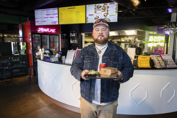 Akseli Herlevi on tunnettu 'burgerimiehenä'.