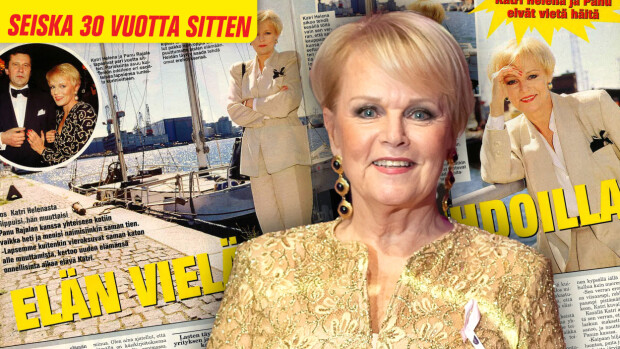 Seiska 30 vuotta sitten: Katri Helenan salasuhde paljastui – rakastuminen sotki laulajan elämän